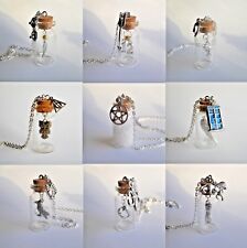 collana uomo donna ciondolo bottiglia boccetta bottiglietta 3d regalo per fan tv