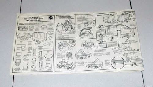 Barbie istruzioni camper magic - barbie,