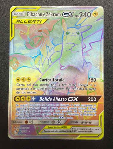 Pikachu zekrom gx hyper - gx,
