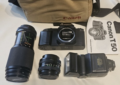 Canon t50 con obiettivi - canon,