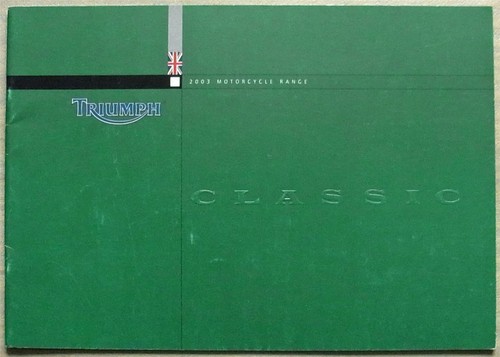 Brochure vendita triumph - brochure,