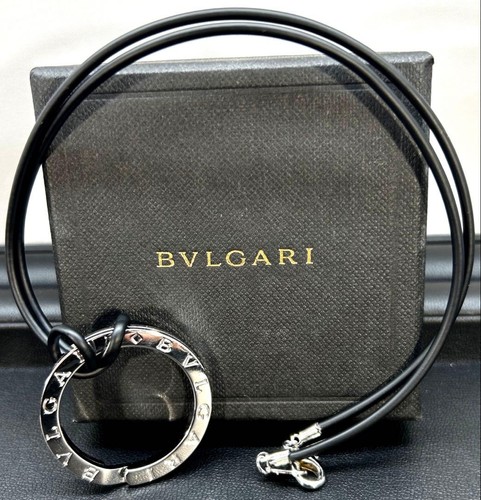 Bvlgari anello tondo ciondolo - bvlgari,