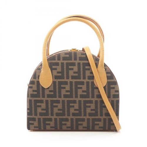 Fendi bag zucca 2way - zucca, brown