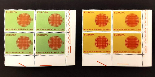 Francobolli san marino 1970 - marino,
