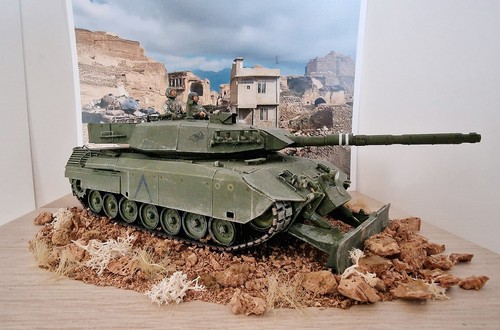 Diorama leopard c2 mexas - 1:35,