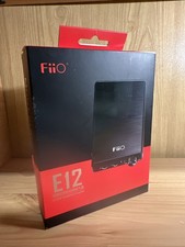 FiiO E12 Mont Blanc Amplificatore USB per Cuffie Portatile Nero Ottimo-