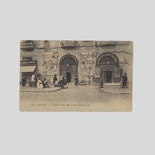 Teatro Pupi Stella Cerere e Masaniello Donna Peppa Rara Cartolina d'epoca NV