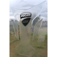 Paraserbatoio TRASPARENTE per DUCATI, protezione serbatoio, new