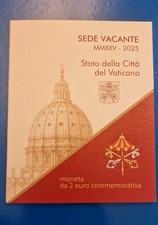 VATICANO 2025 2 EURO MONETA