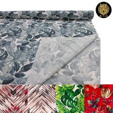 Tessuto Al Metro Cotone Stoffa Metraggio per Cucito Creativo Tappezzeria Divano