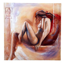 Dipinto Nudo Artistico 100x100