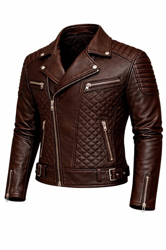 Giacca biker uomo nuova