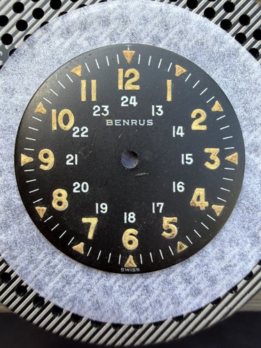 Cadran benrus vintage bullit - cadran,