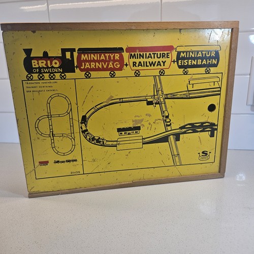 Vintage brio wooden railway - brio,