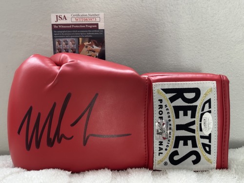 Guanto boxe rosso firmato - da,