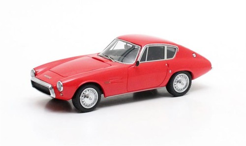 Ghia fiat 1500 coupè rosso - coupè,