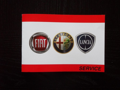 Libretto service auto fiat - service, /