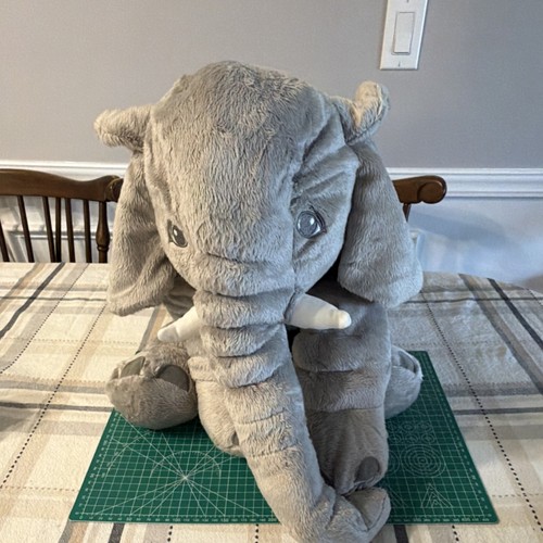 Ikea jumbo gray elephant - ikea,