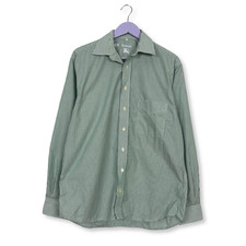 Camicia Burberry a righe verde
