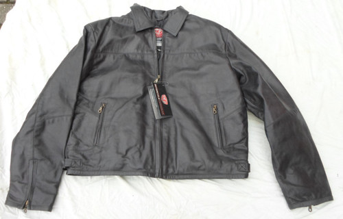 Giacca pelle moto - da,