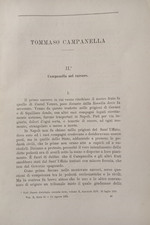 1878 Berti Tommaso Campanella nel Carcere Mantegazza Etnografia Nuova Antologia