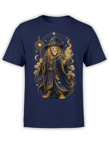 Maglietta mago leone - maglietta,