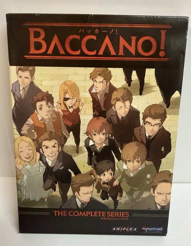 Baccano complete series dvd - baccano,