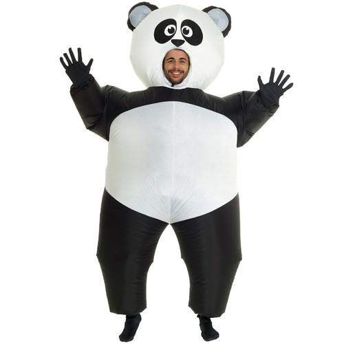Costume panda gonfiabile