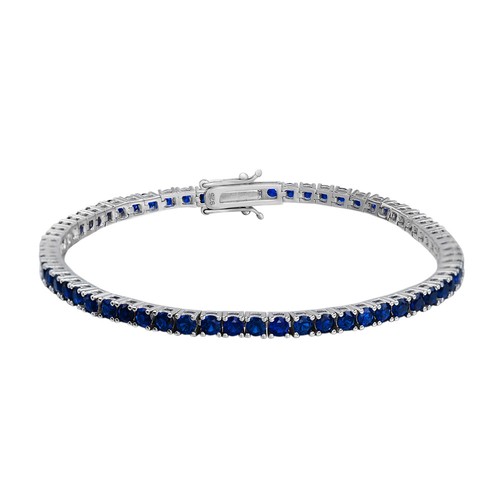 Bracciale tennis argento - tennis, in