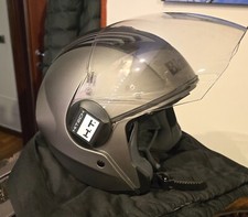 Casco Blauer H.T. Jet 4, di colore Grigio, condizioni pari al nuovo 