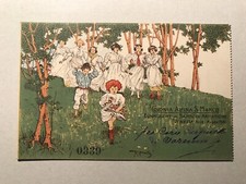 VENEZIA Colonia Alpina San Marco Esposizione Bambole 1900 Illustratore Mainella