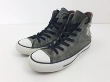 Converse Chuck Taylor Collare Borchie Grigio Scuro Taglia 4 UK
