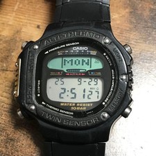 Orologio da polso uomo Casio ALT 6000 made in Japan cassa al quarzo 47 mm cinturino 200 mm