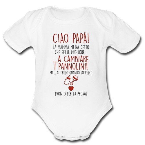 Body baby neonato - body, papà