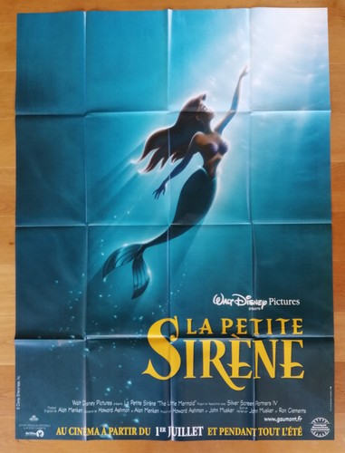 Petite sirene walt disney - sirene,