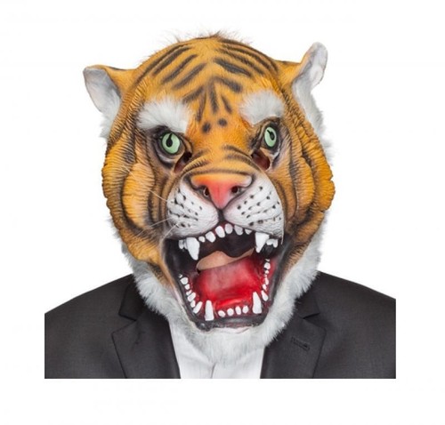 Maschera tigre gatti costume