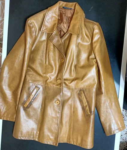 Giacca vera pelle vintage - giacca,