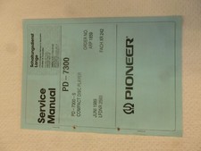 Pioneer PD-7300 Manuale di