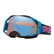 Occhiali Oakley Airbrake MX blu con filo - lenti Prizm zaffiro