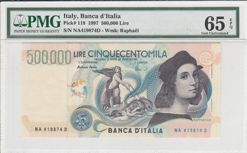 Italy 500000 lire 1997 - 500000,