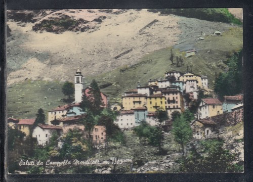 Cartolina saluti campello - cartolina,
