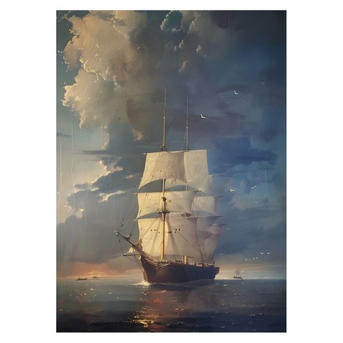 Poster nautico veliero - poster,