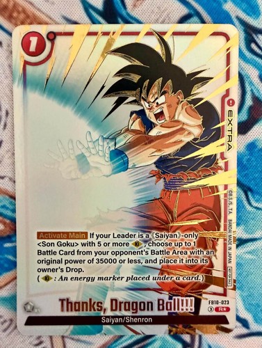 Thanks dragon ball fb10 - dragon, ball!!!