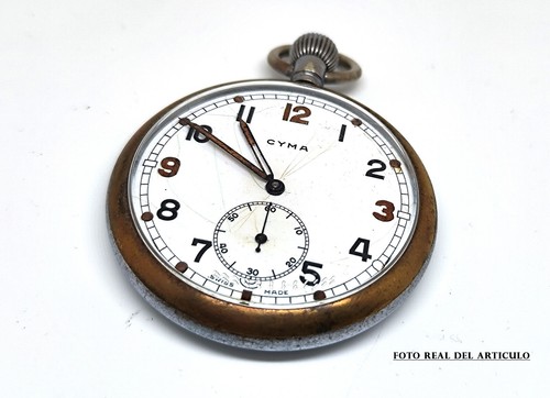 Reloj militar bolsillo cyma - bolsillo,