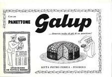 Panettone Galup. Advertising  1960