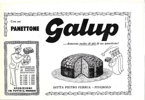 Panettone galup advertising - galup.,