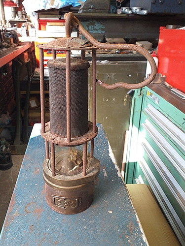 Lampada minatore 233 con - lampada,