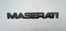Emblema posteriore MASERATI Biturbo 420S berlina (AM332)