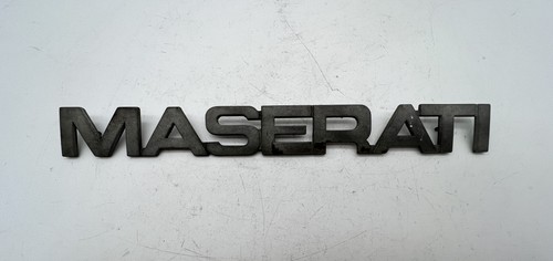 Emblema posteriore maserati - emblema,