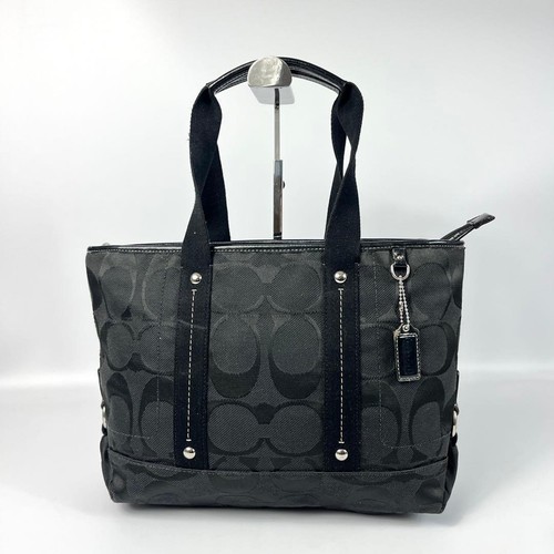Borsa coach tote - coach, firmata